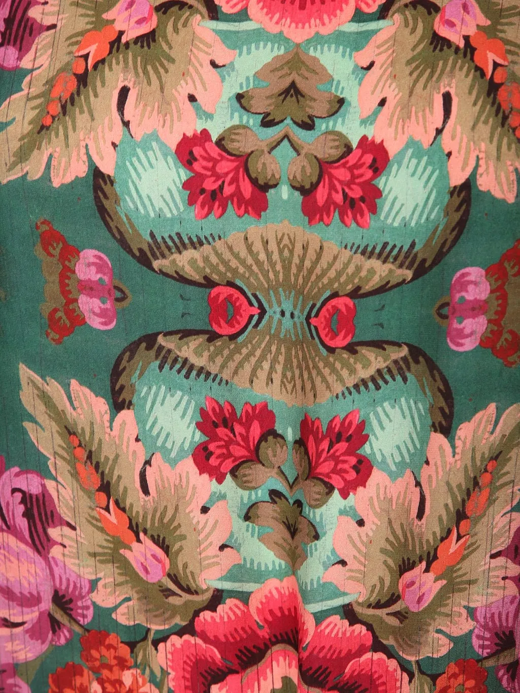 Pierre-Louis Mascia Tetris Floral Kaftan Dress
