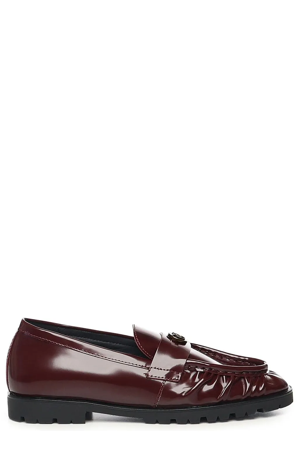 Pinko Logo Plaque Flat Shoes