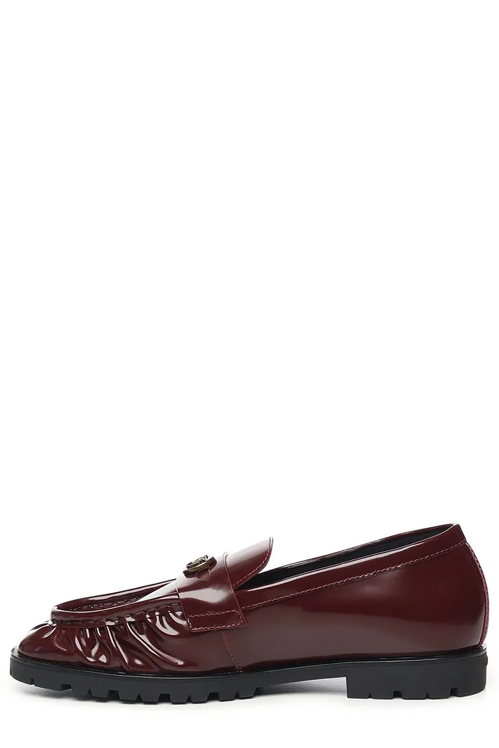 Pinko Logo Plaque Flat Shoes