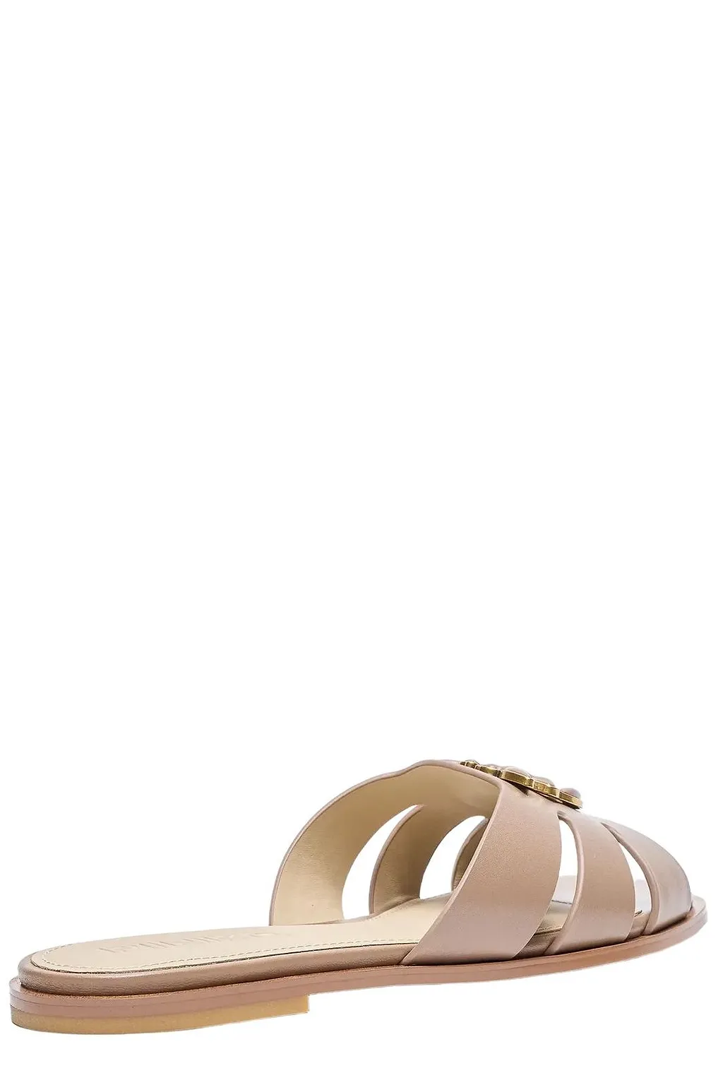 Pinko Love Birds Cut-Out Flat Sandals