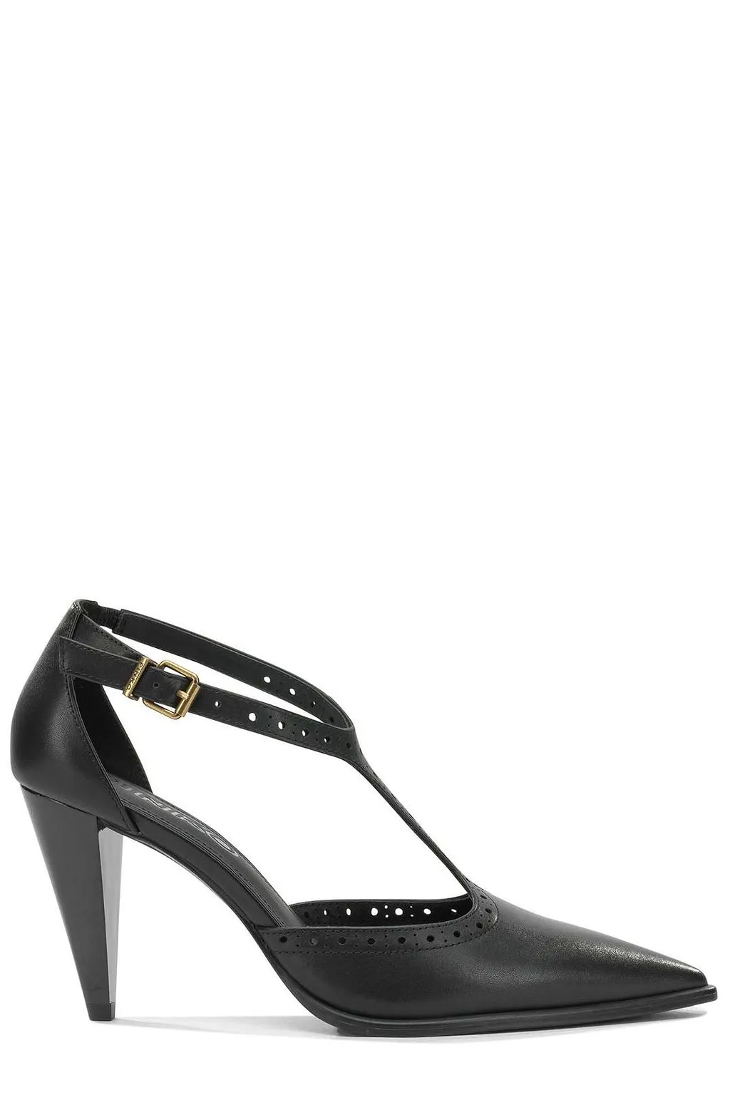 Pinko Pointed Toe T-Bar Pumps