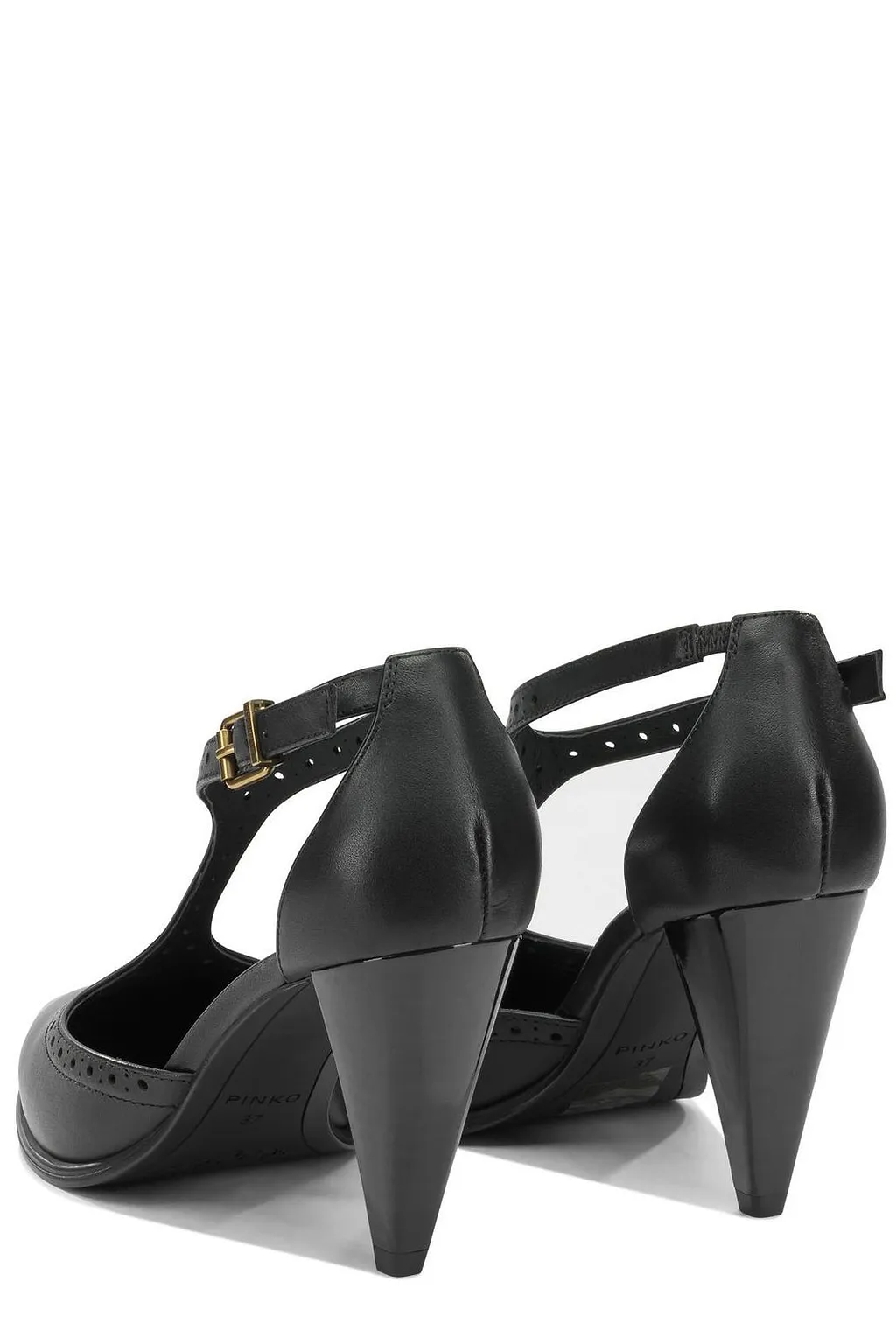 Pinko Pointed Toe T-Bar Pumps