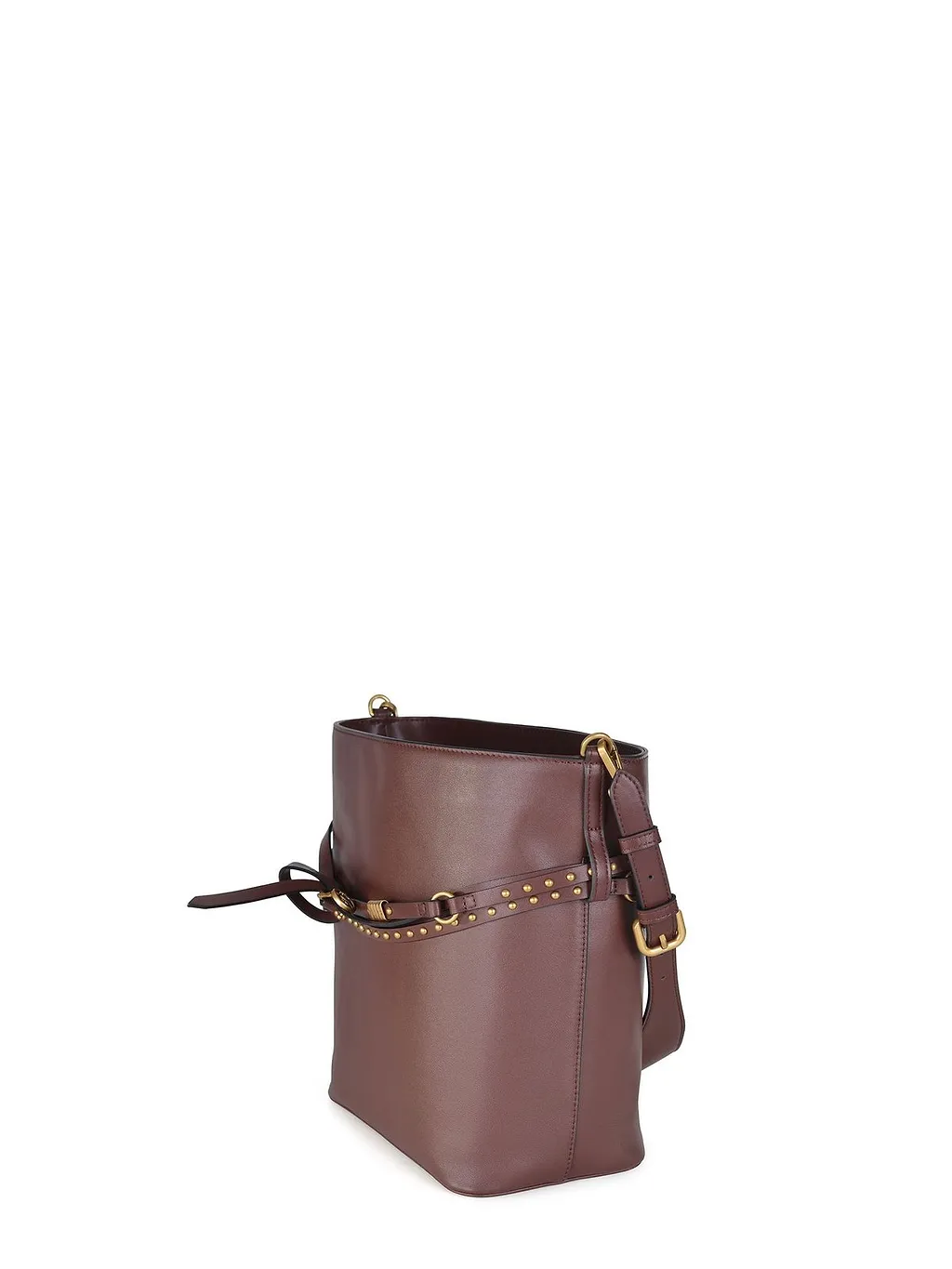 Pinko Studded Strap Bucket Bag
