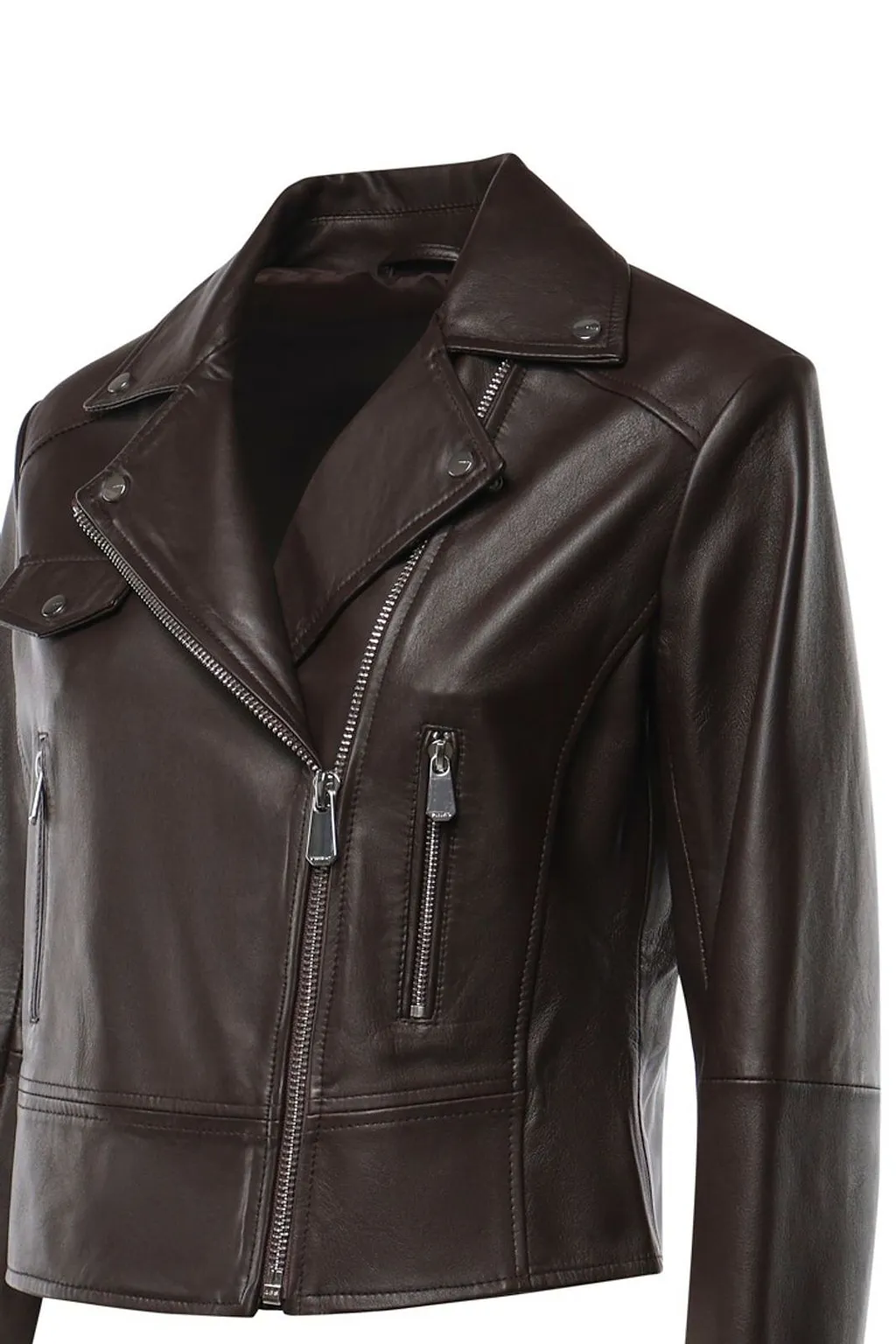 Pinko Zipped Cropped Coat