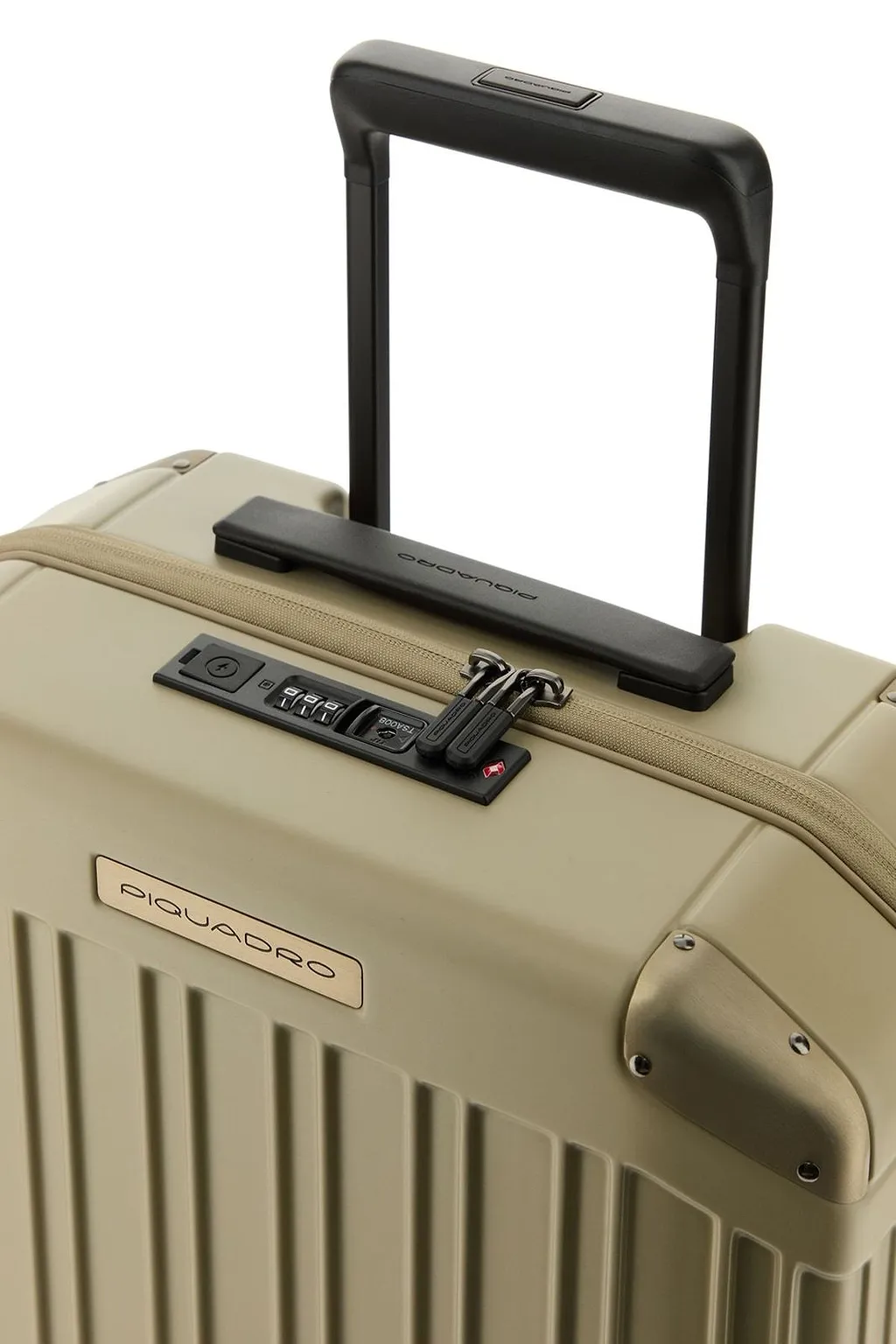 Piquadro Four-Wheel Trolley Suitcase