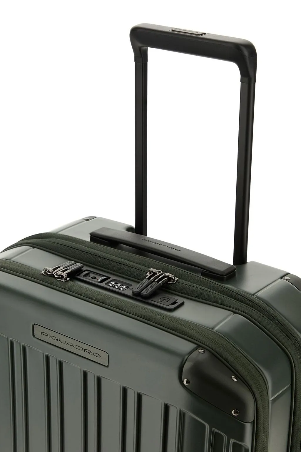 Piquadro Front-Open Cabin Trolley Suitcase