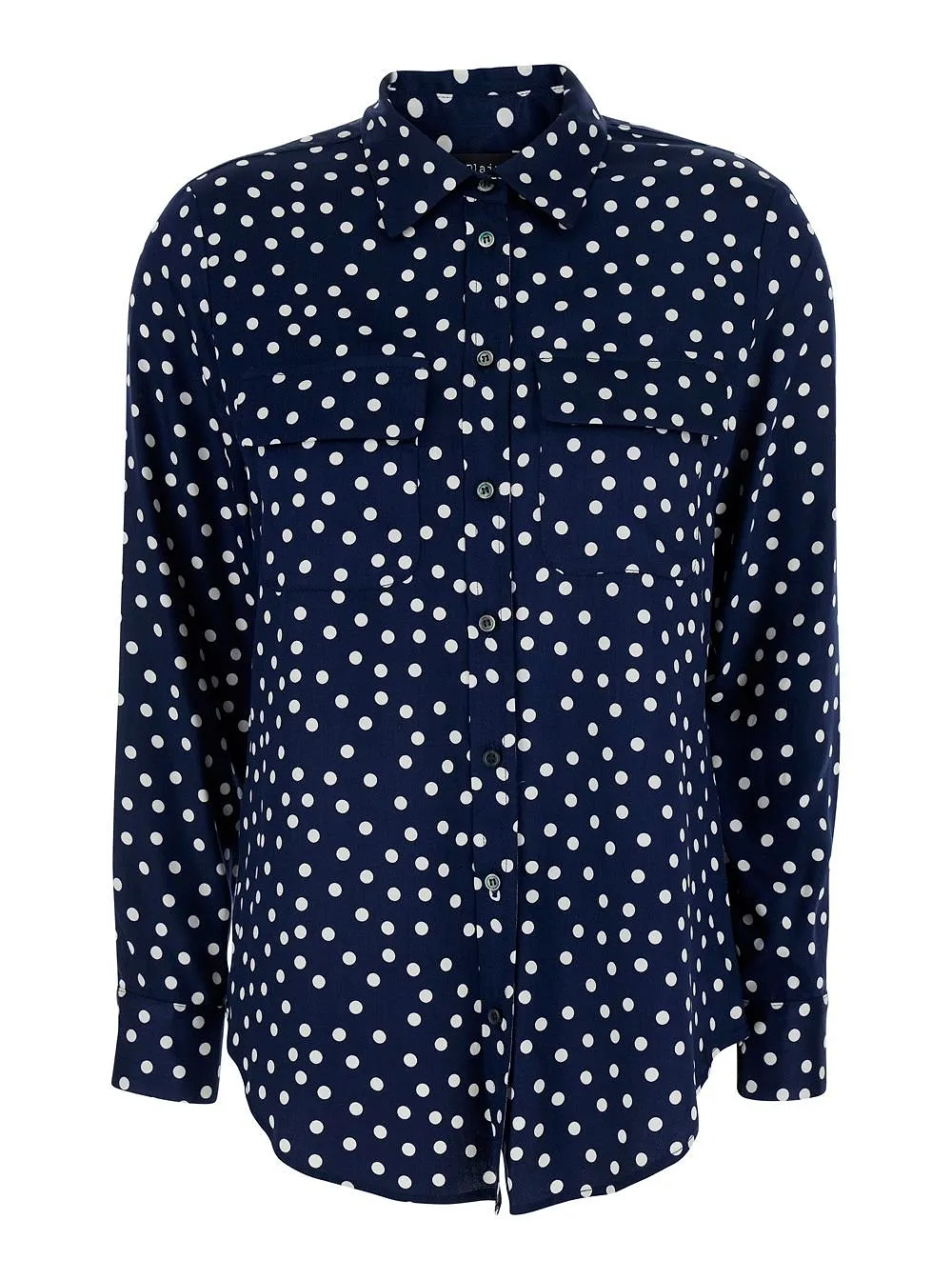 Plain Pois Pocket Shirt