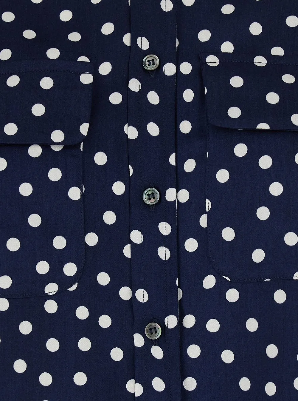 Plain Pois Pocket Shirt