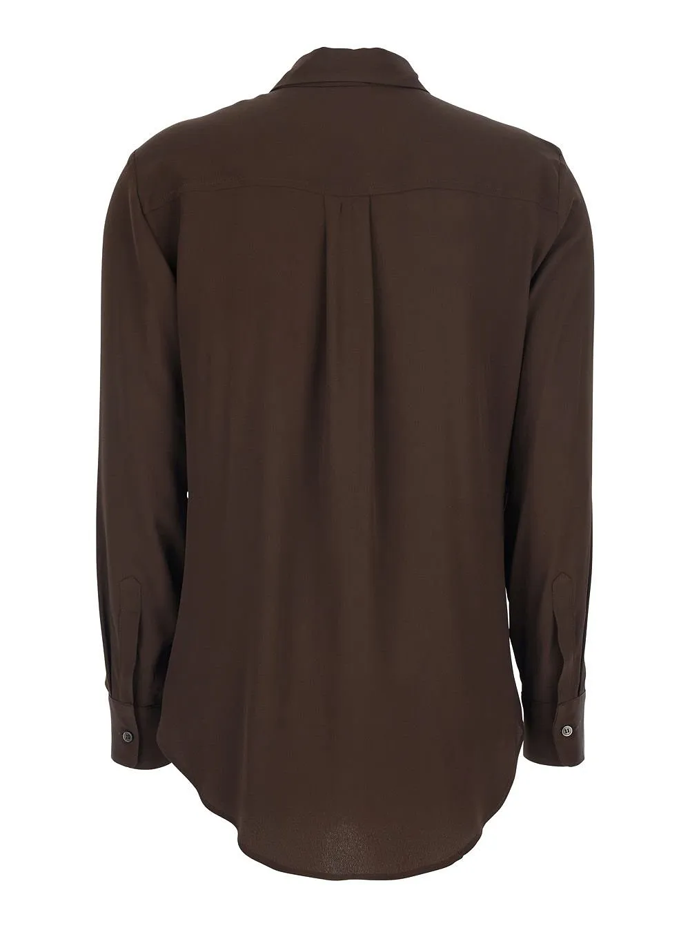 Plain Pocket Detail Shirt