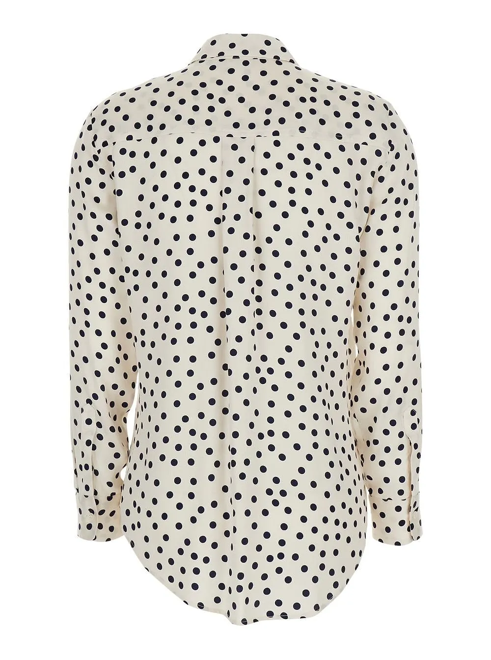 Plain Polka Dot Pocket Shirt