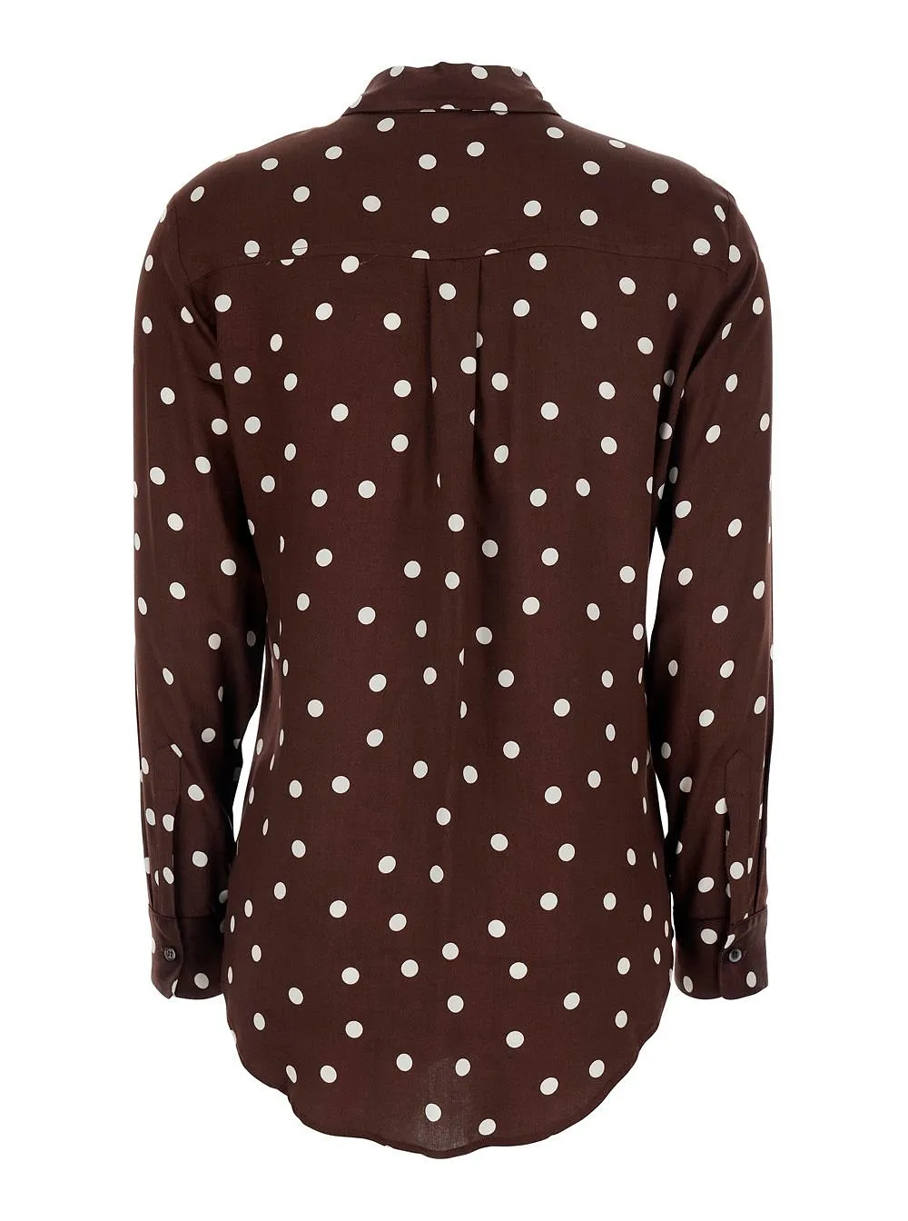 Plain Polka Dot Pocket Shirt