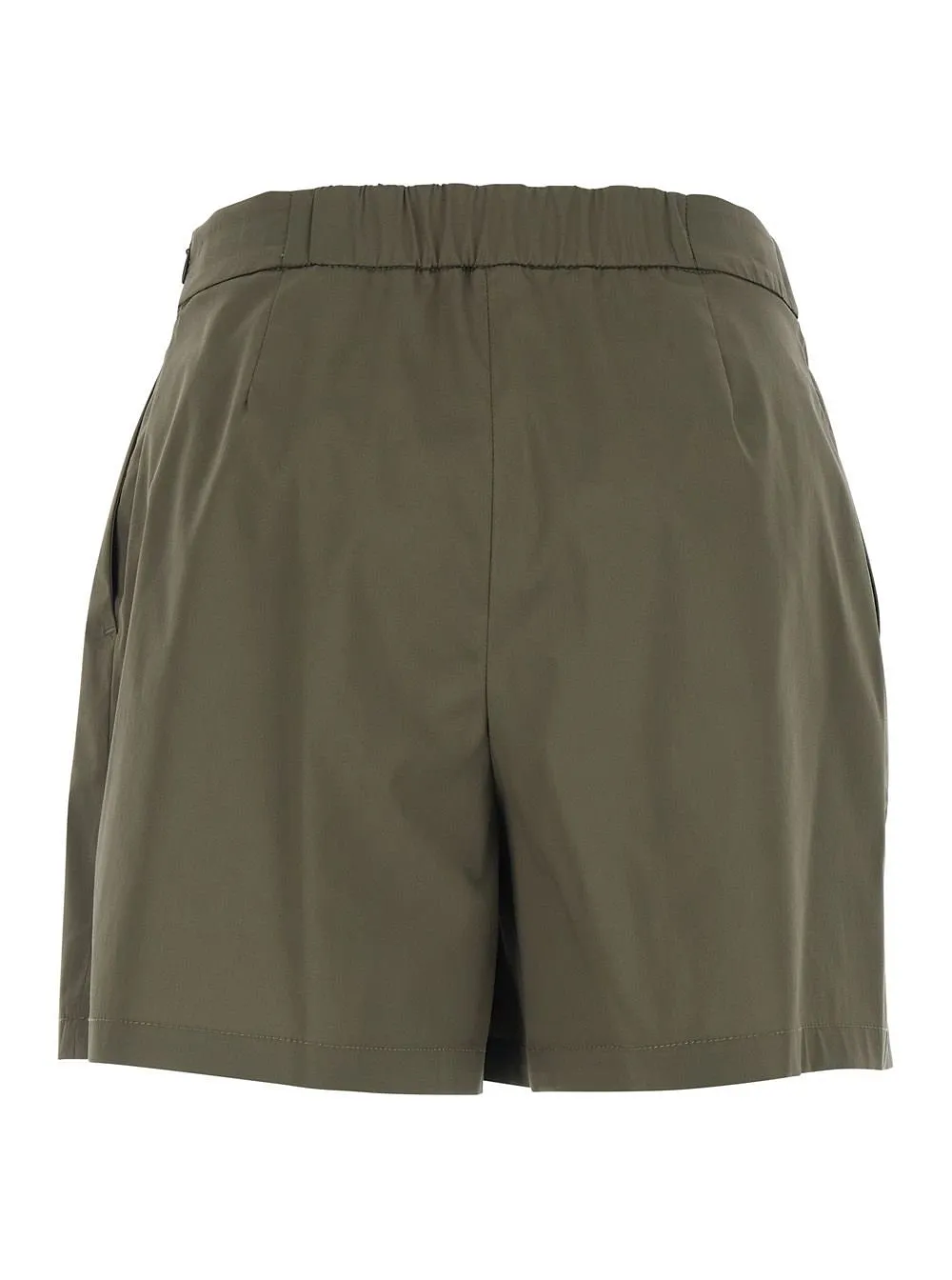 Plain Popeline Tailored Shorts