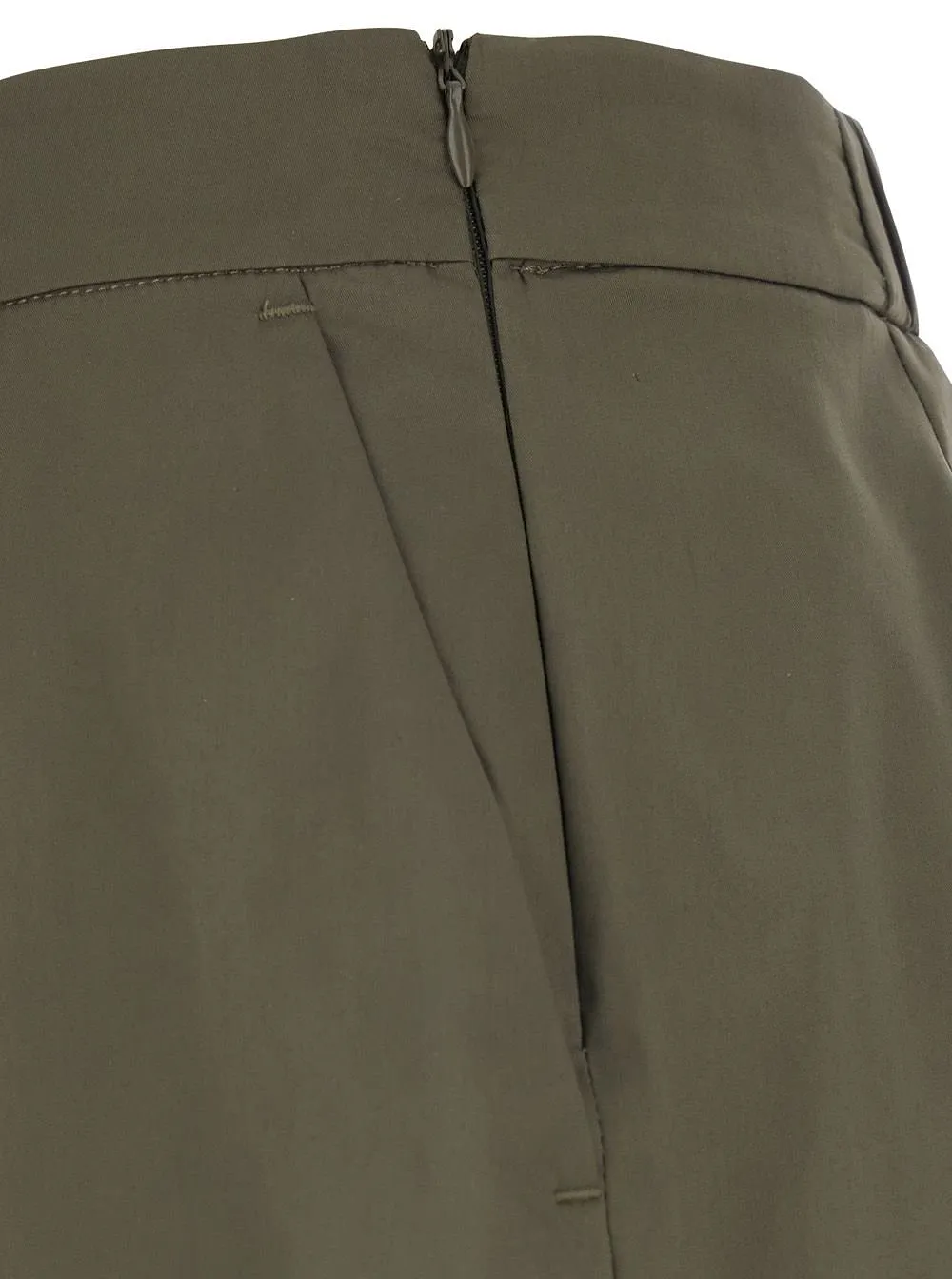 Plain Popeline Tailored Shorts