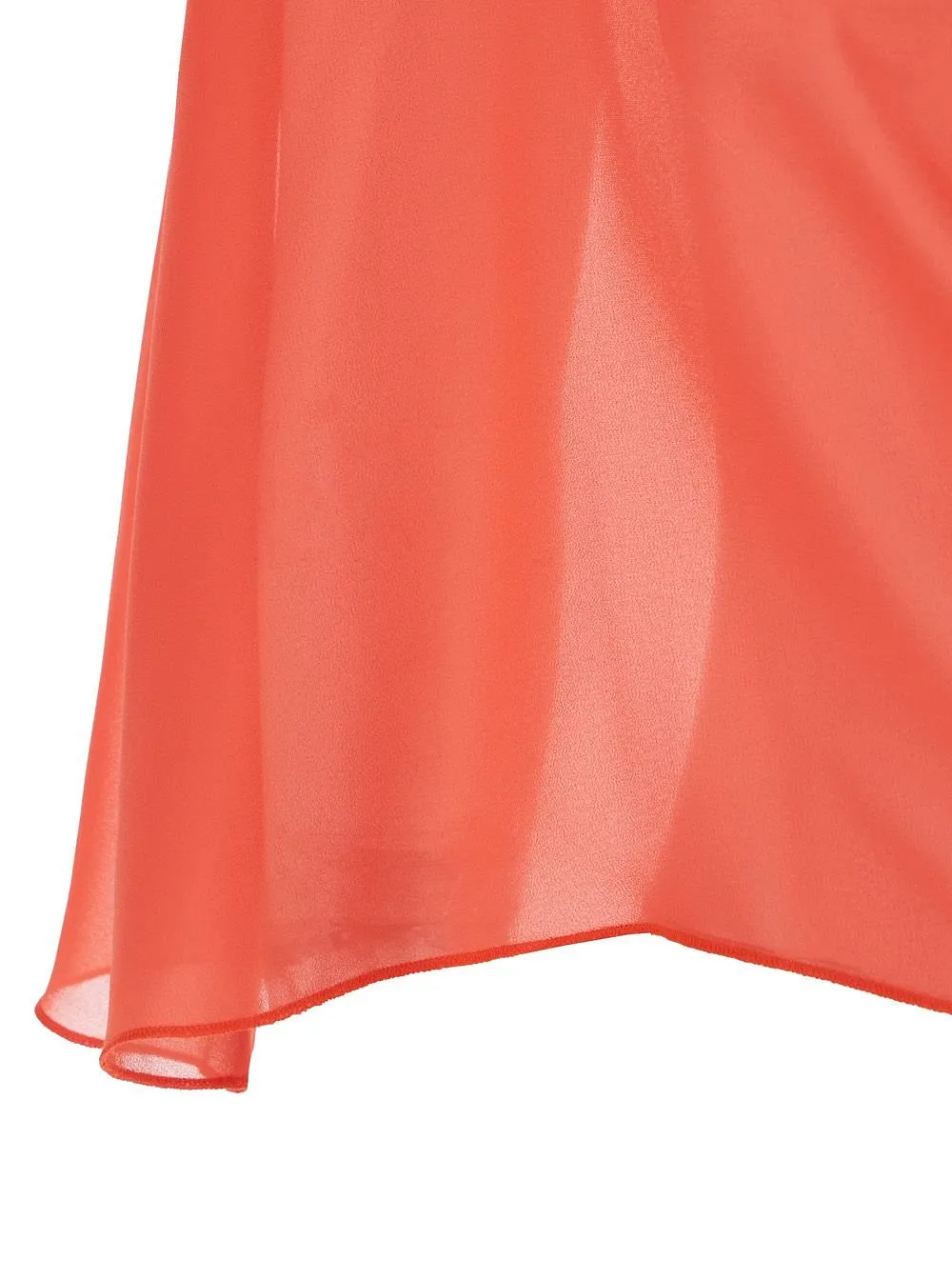 Plain Sheer Tie Detail Shawl
