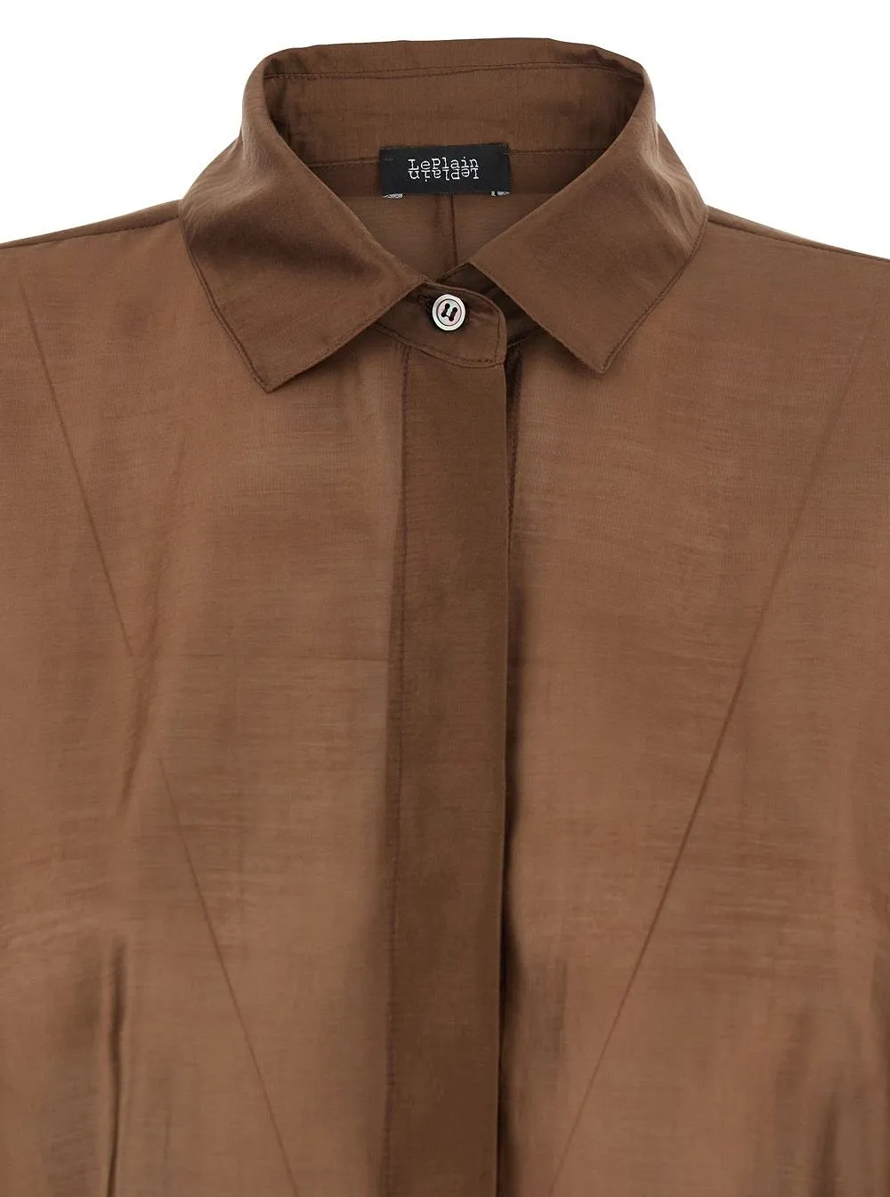 Plain Short-Sleeve Shirt