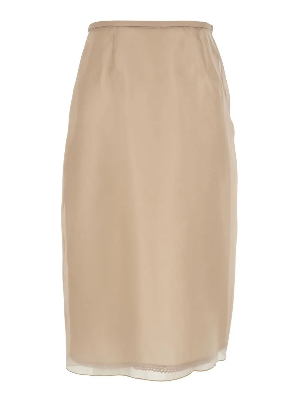 Plain Sheer Organza Skirt
