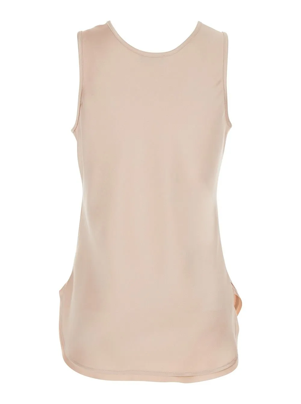 Plain Sleeveless Satin Top
