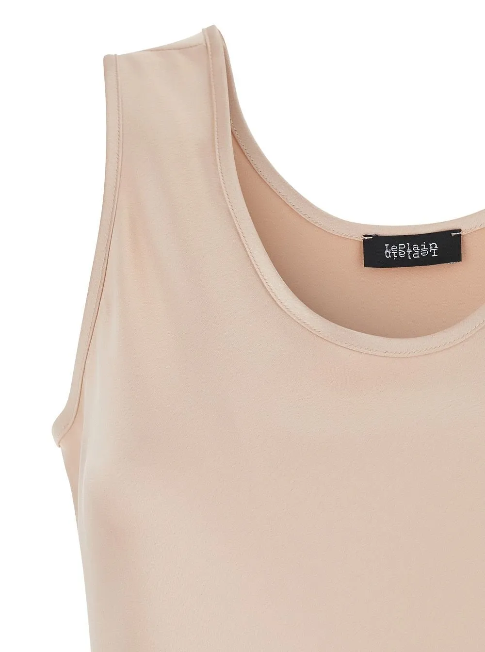 Plain Sleeveless Satin Top