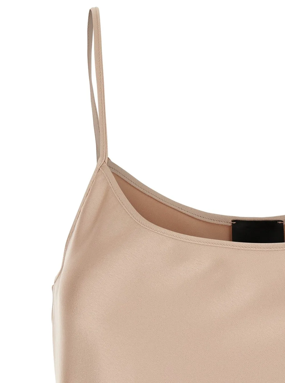 Plain Spaghetti Strap Satin Camisole