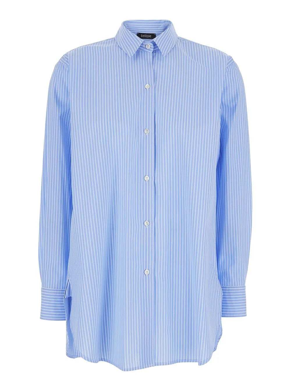 Plain Striped Long Sleeve Shirt