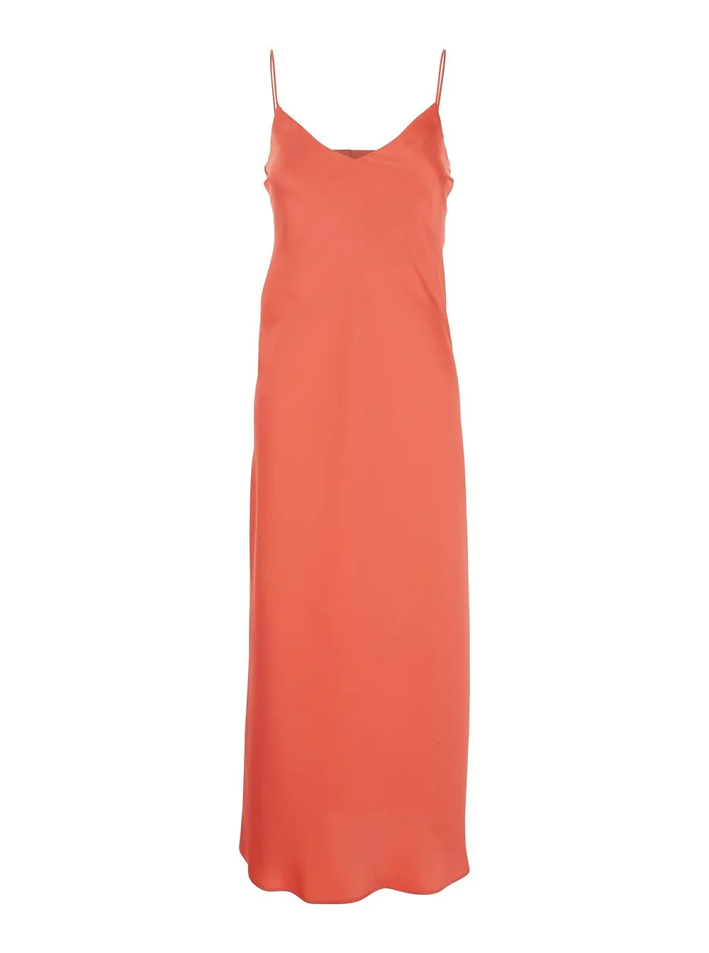Plain Thin Strap Slip Dress