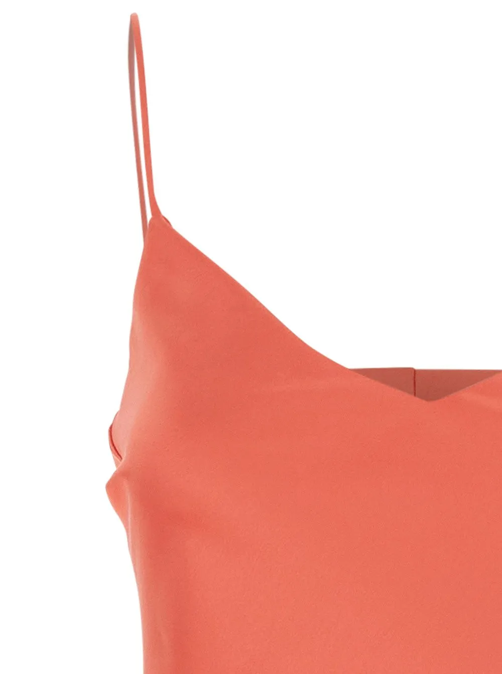 Plain Thin Strap Slip Dress