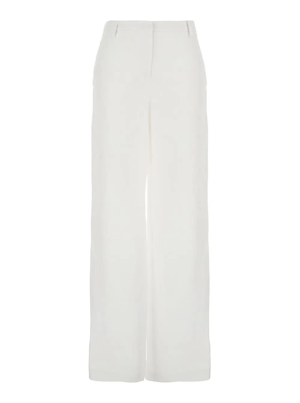 Plain Wide Leg Pants