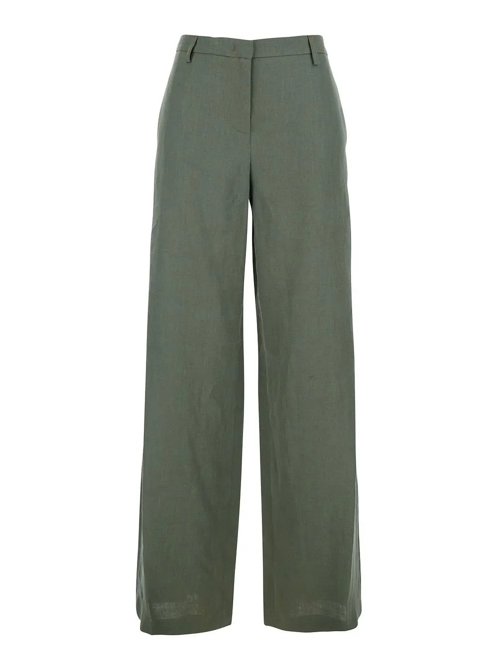 Plain Wide Leg Pants