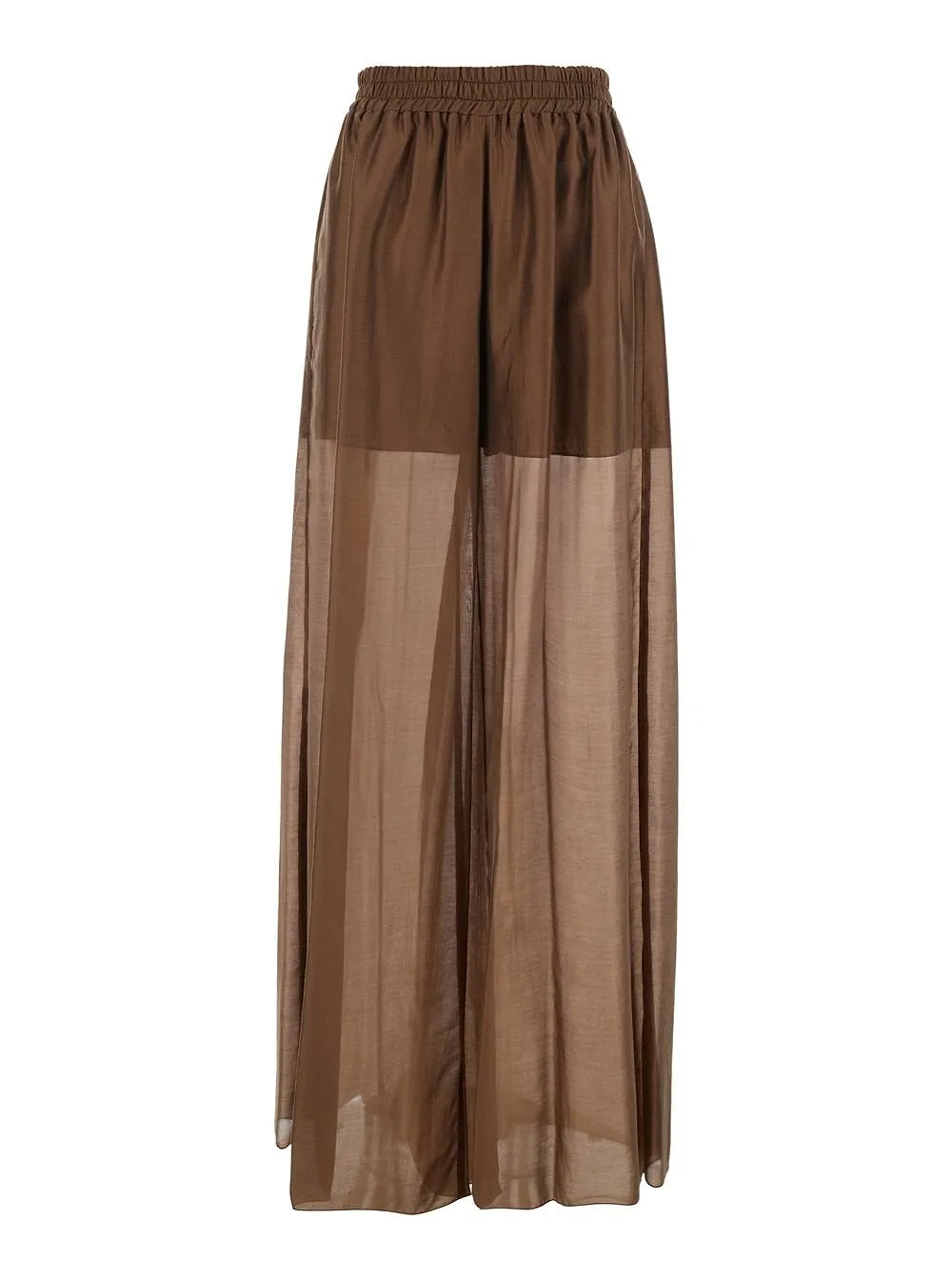 Plain Wide Leg Pants