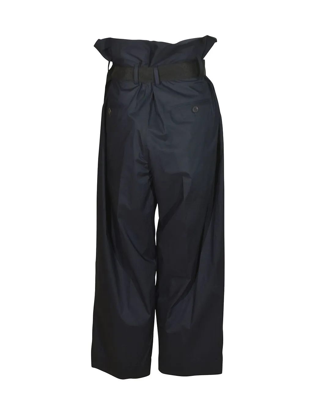 Plan C Belted Wide-Leg Pants