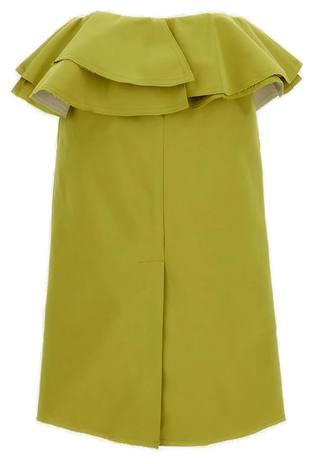 Plan C Citron Midi Duchesse Skirt