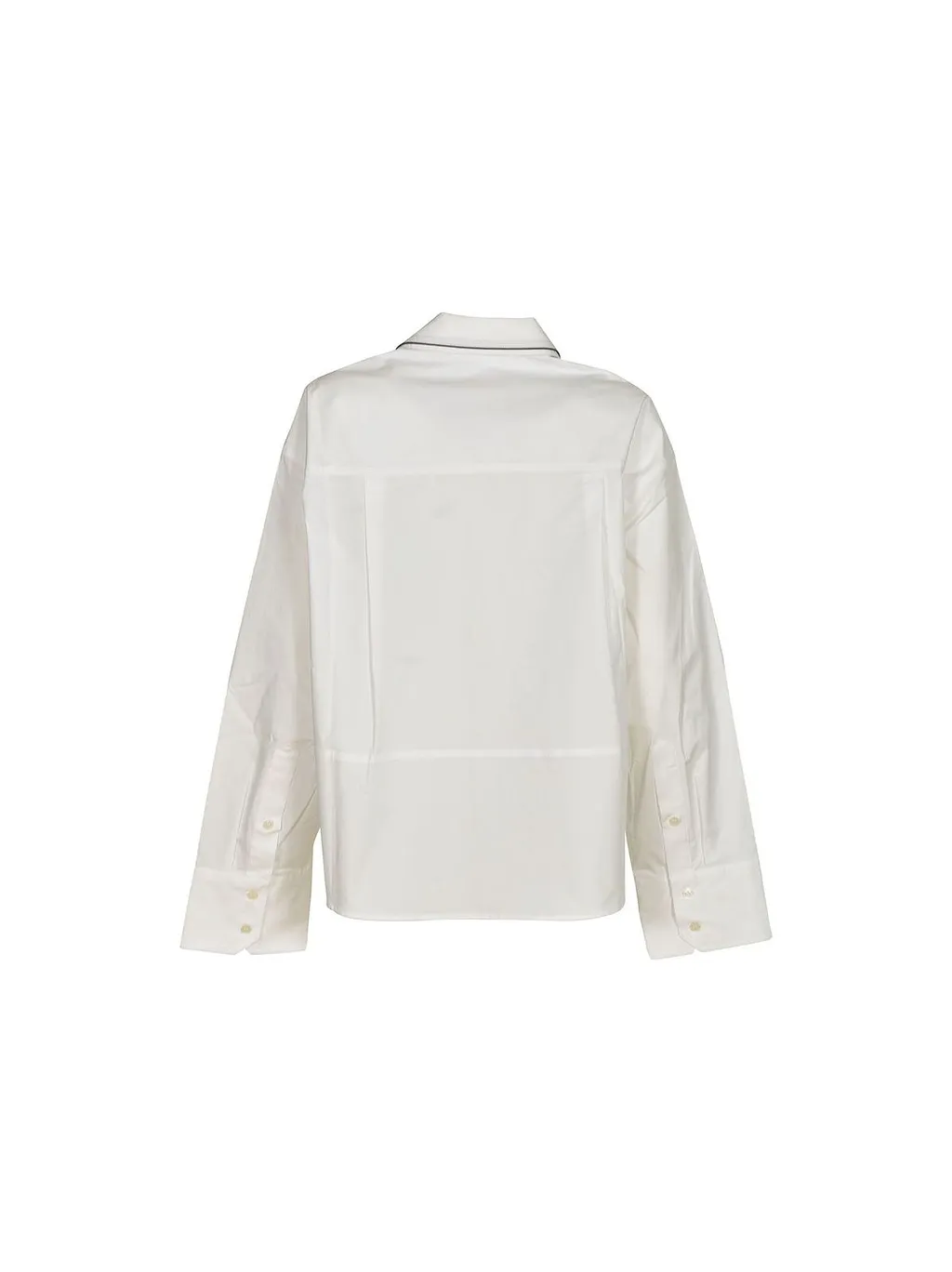 Plan C Contrast Piped Shirt