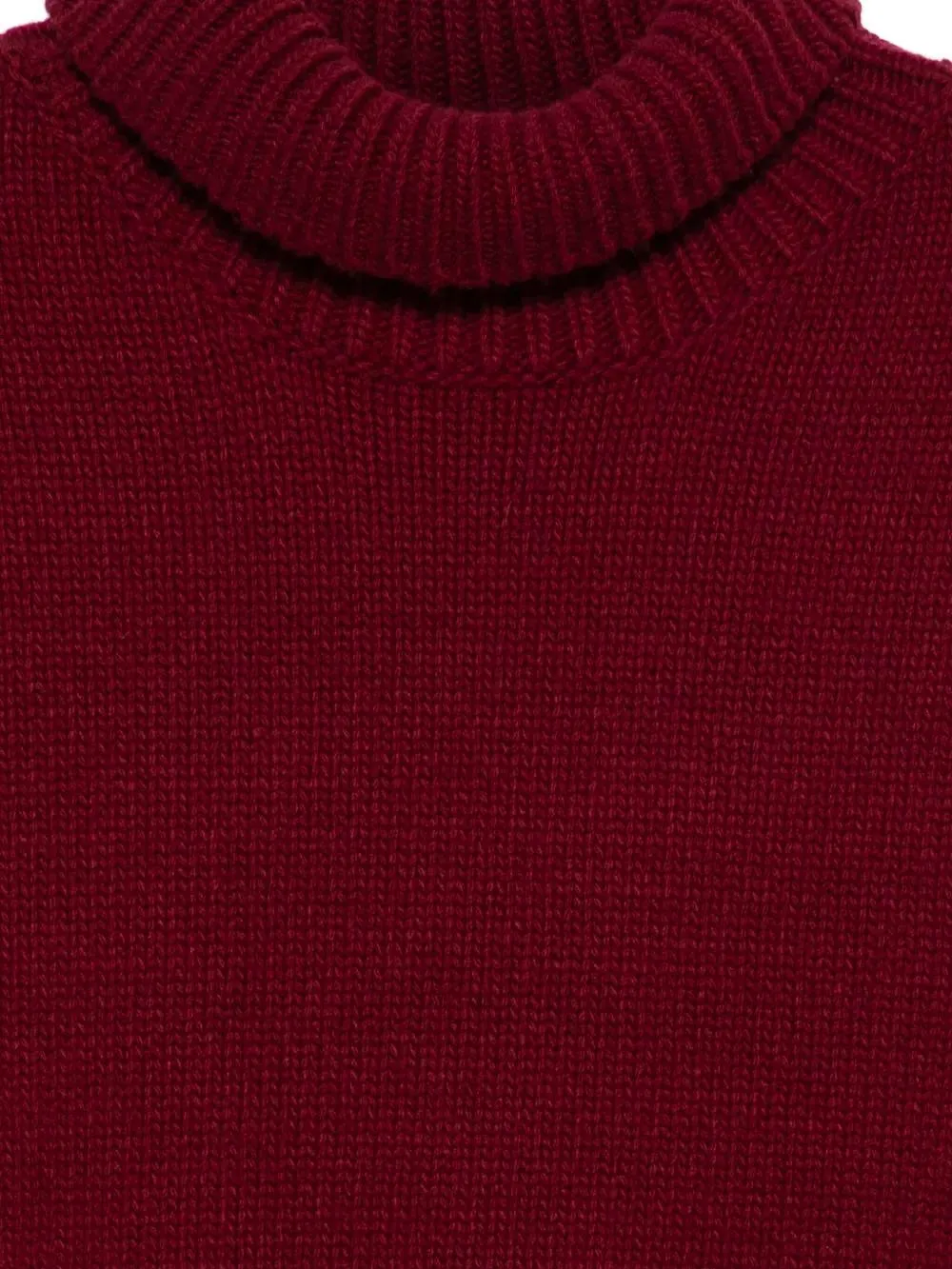 Plan C Long-Sleeved Roll-Neck Knitted Jumper