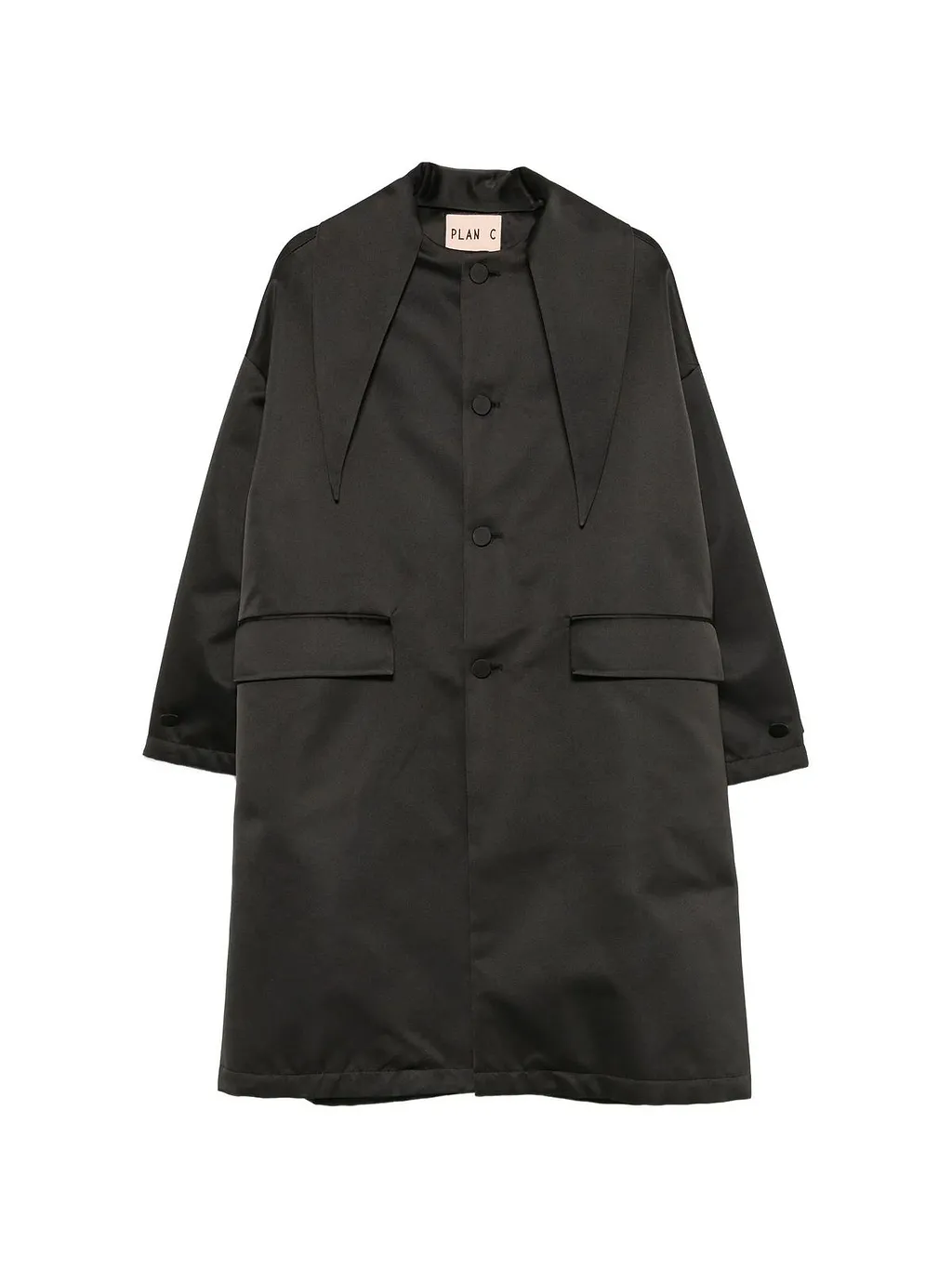 Plan C Oversized Single-Breasted Coat