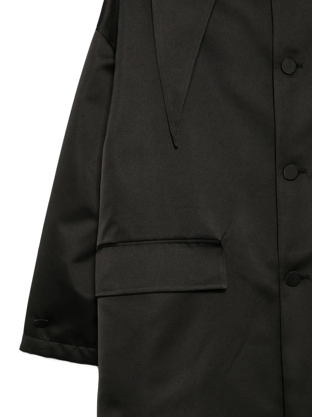 Plan C Oversized Single-Breasted Coat