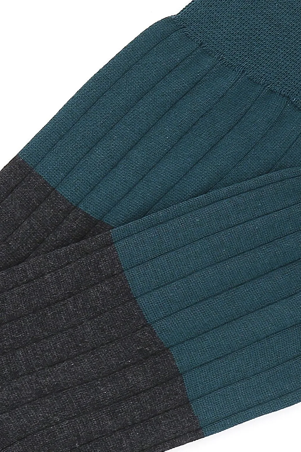 Plan C Ribbed Colorblock Socks