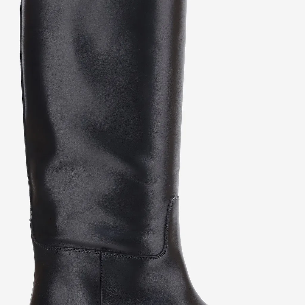 Poeve Buckled Riding Boots