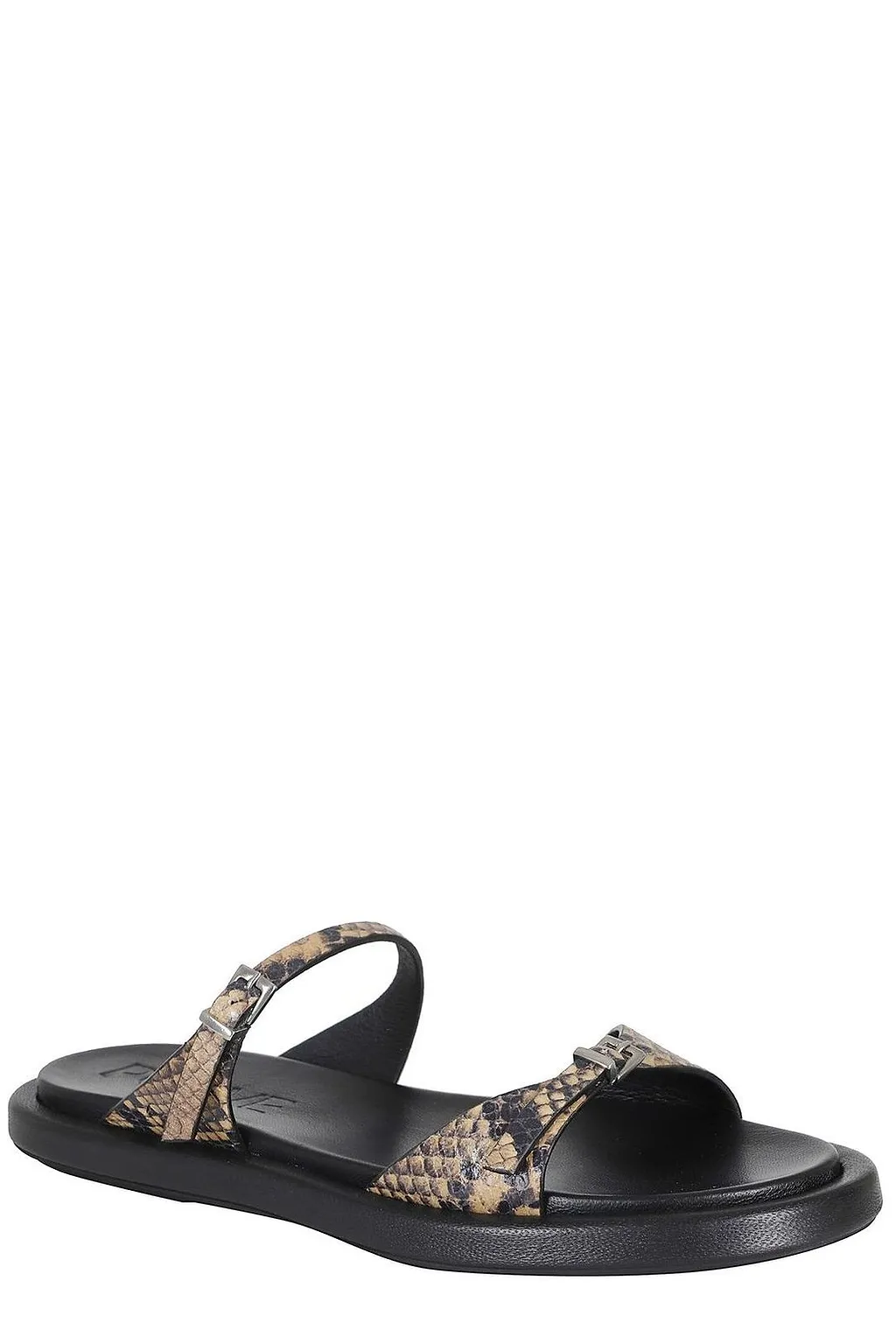 Poeve Laila Patterned Flat Sandals