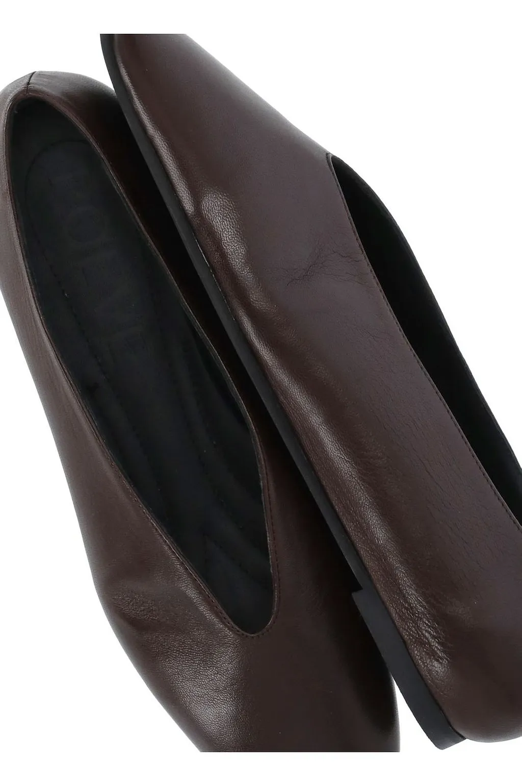 Poeve Round Toe Flat Shoes