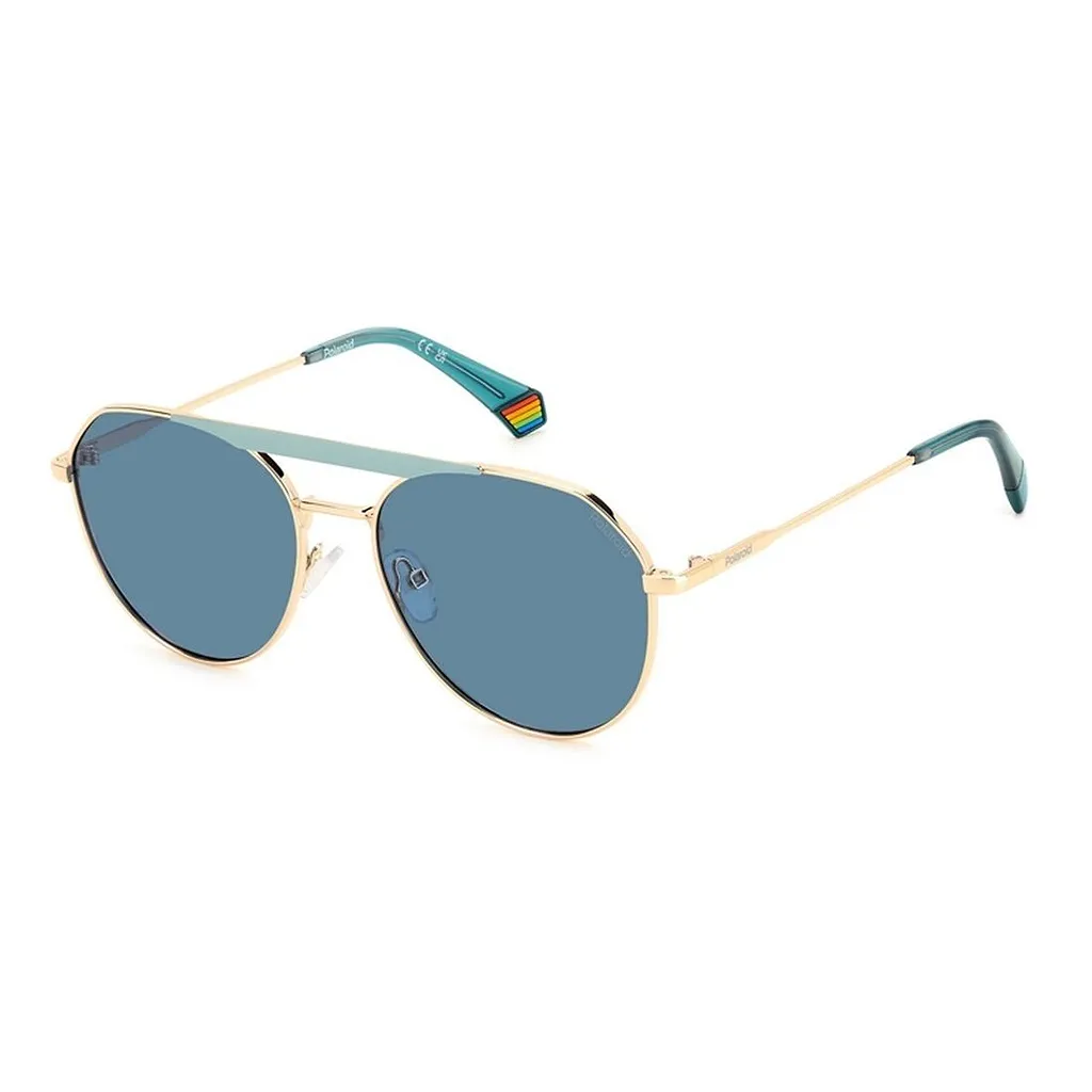 Polaroid Eyewear Polarized Aviator Sunglasses