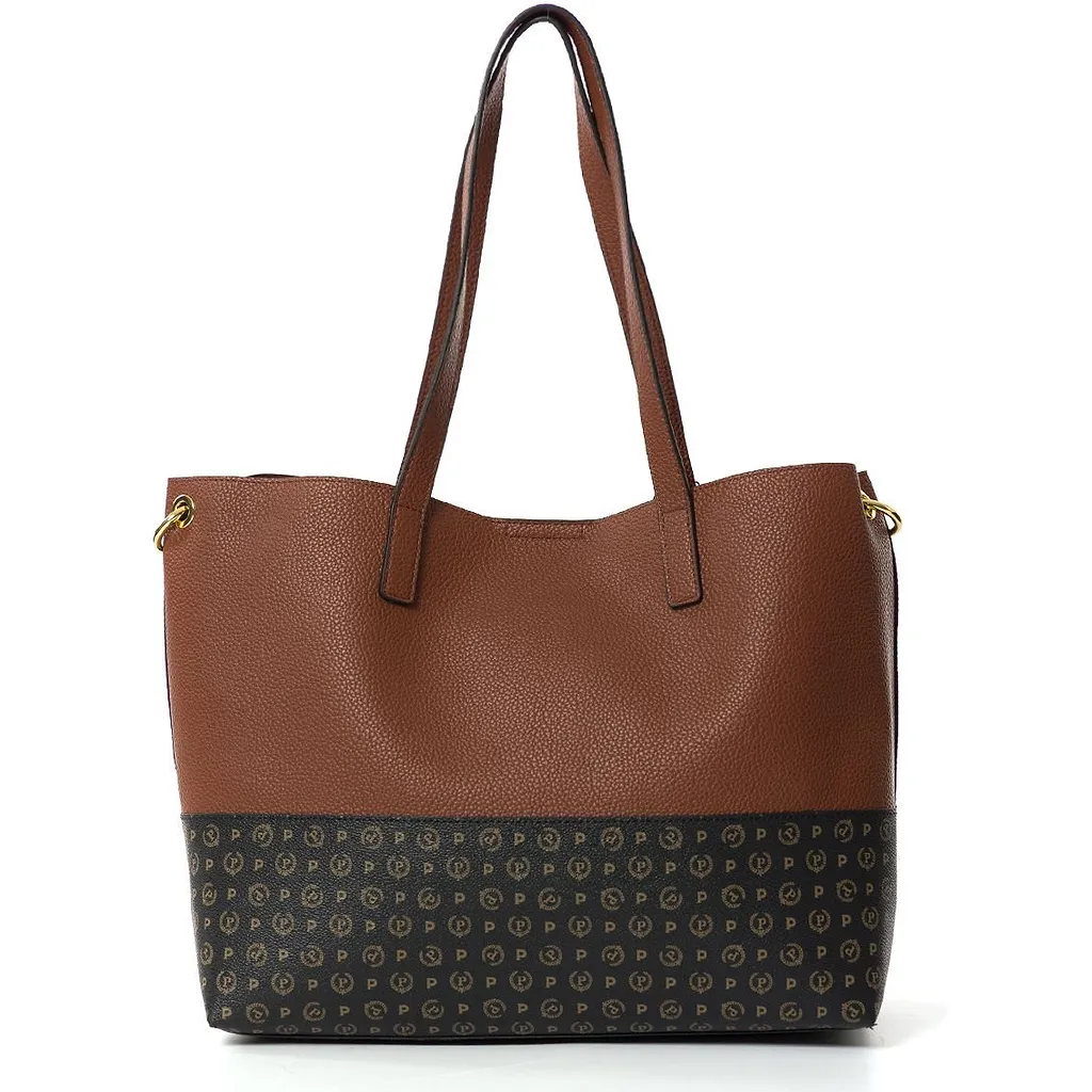 Pollini Chain-Linked Tote Bag