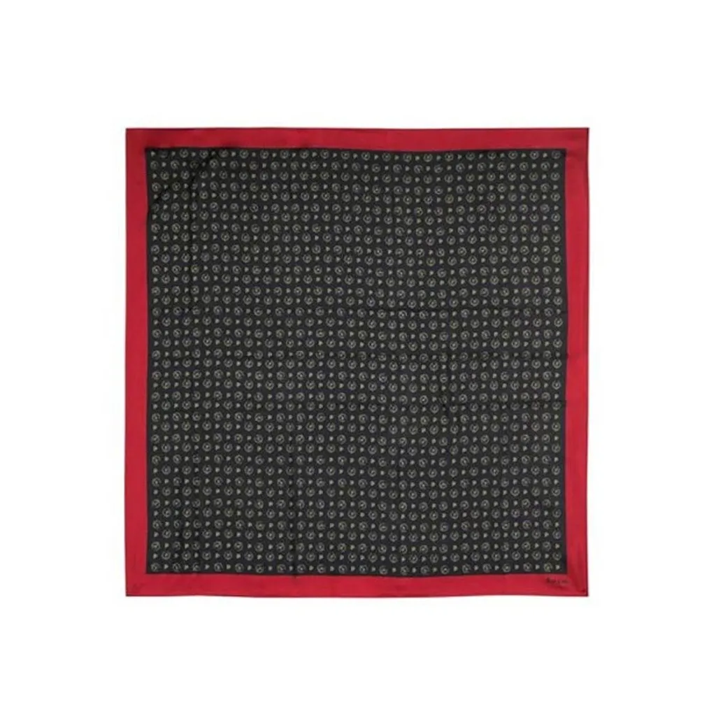 Pollini Heritage Logo Printed Scarf