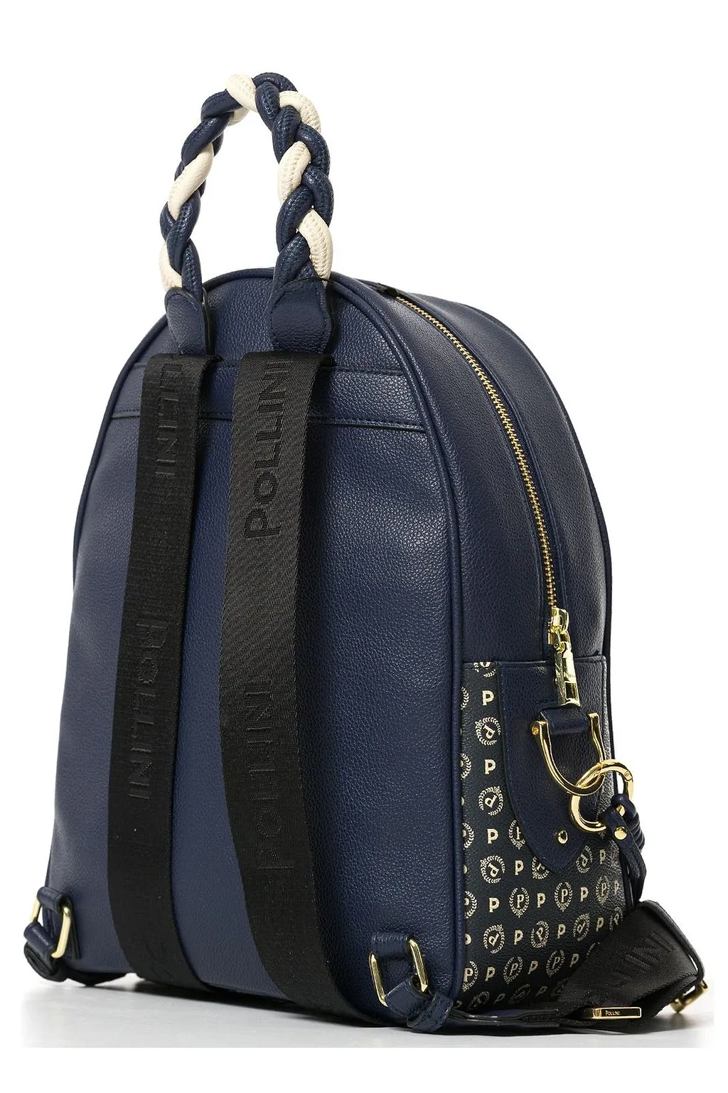 Pollini Logo Plaque Backpack