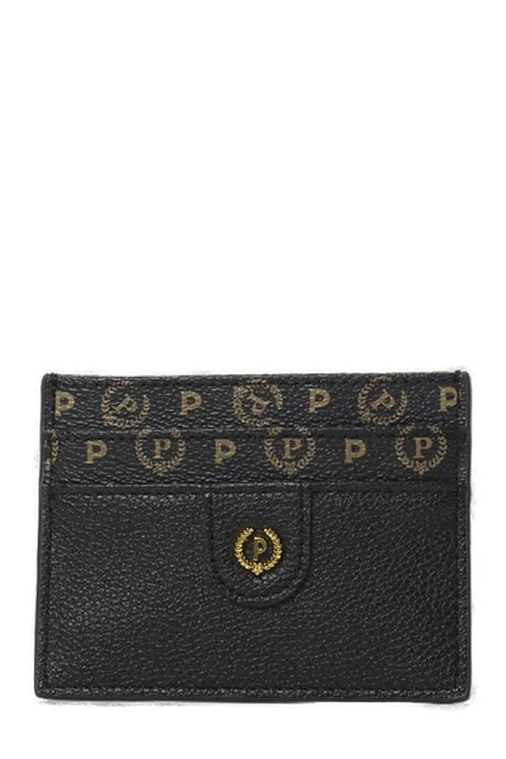 Pollini Logo-Plaque Card Holder