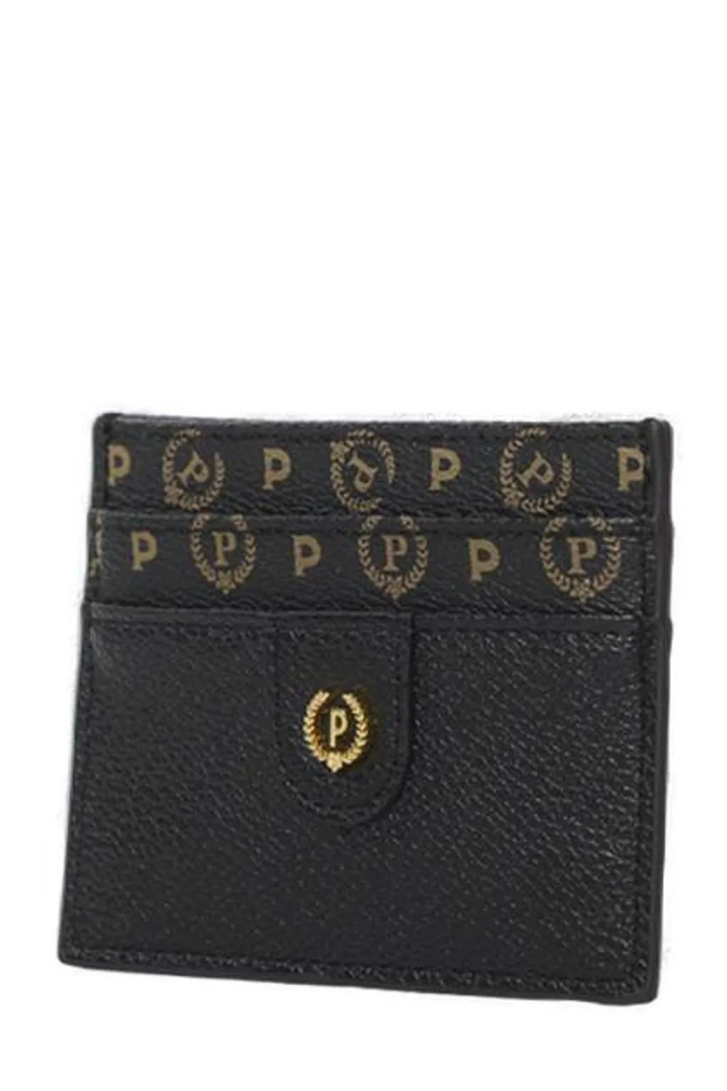 Pollini Logo-Plaque Card Holder