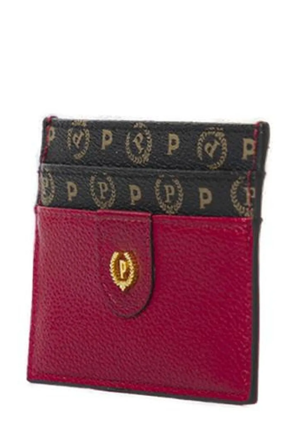 Pollini Logo-Plaque Card Holder