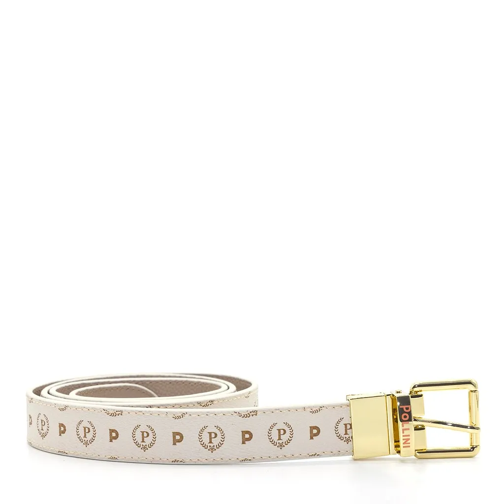Pollini Logo Printed Belt