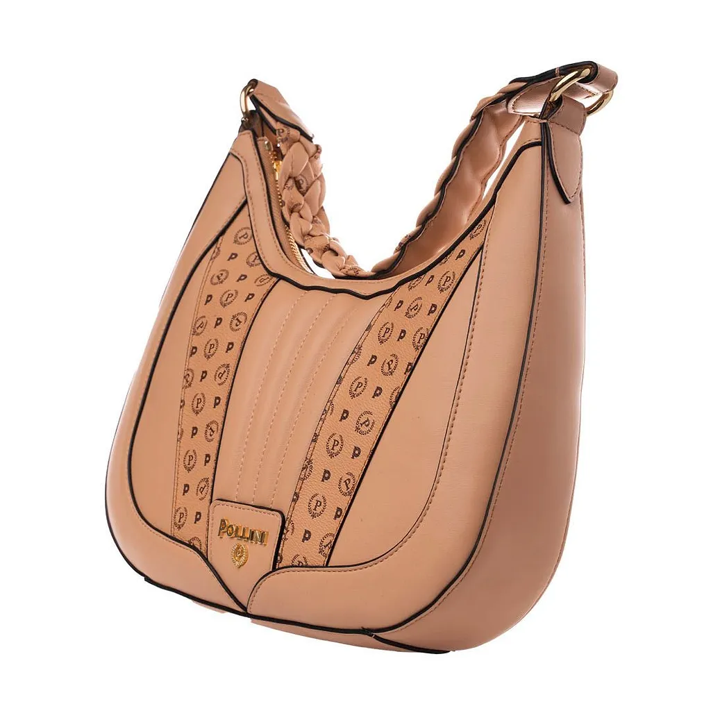 Pollini Shell Hobo Bag