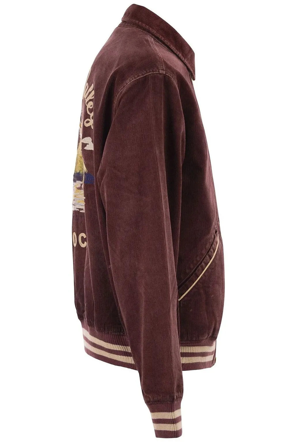 Polo Ralph Lauren Corduroy Graphic Track Jacket