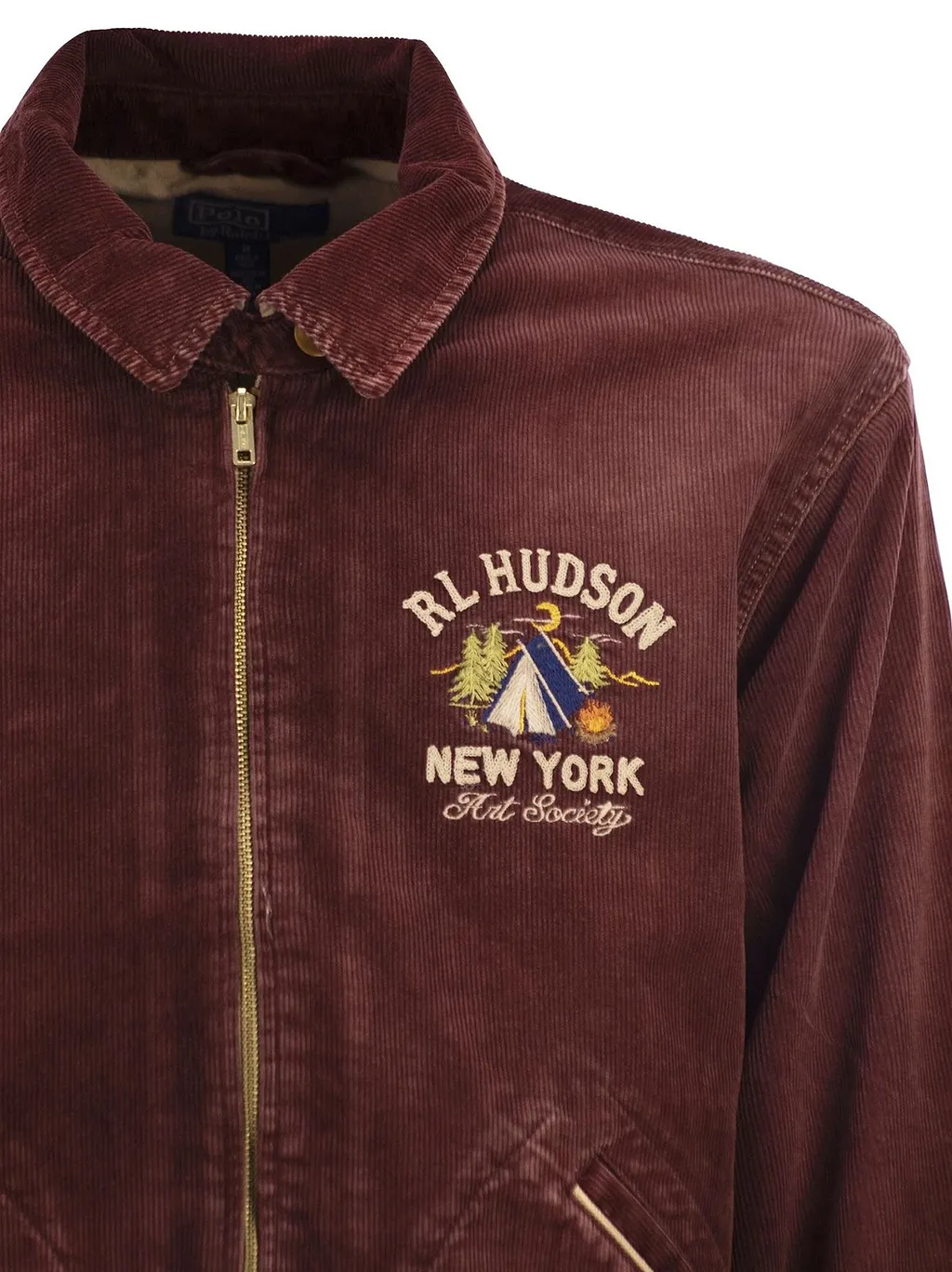 Polo Ralph Lauren Corduroy Graphic Track Jacket